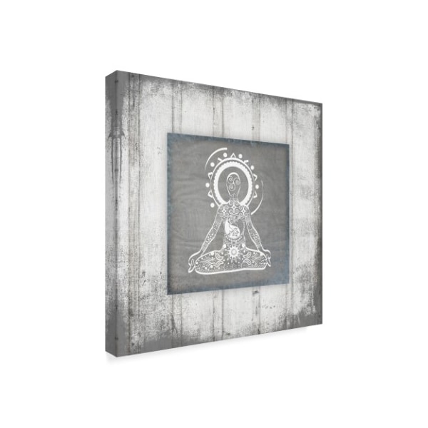 Lightboxjournal 'Gypsy Yoga Framed' Canvas Art,24x24